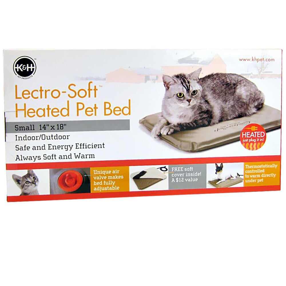 K&H Lectro Soft Heated Pet Bed (14" x 18")