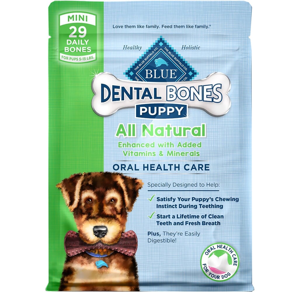 Blue Buffalo™ Dental Bones Puppy Mini (12 oz) Healthypets
