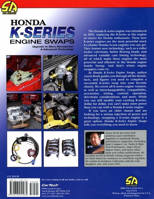 Honda K Series Engine Swap Book