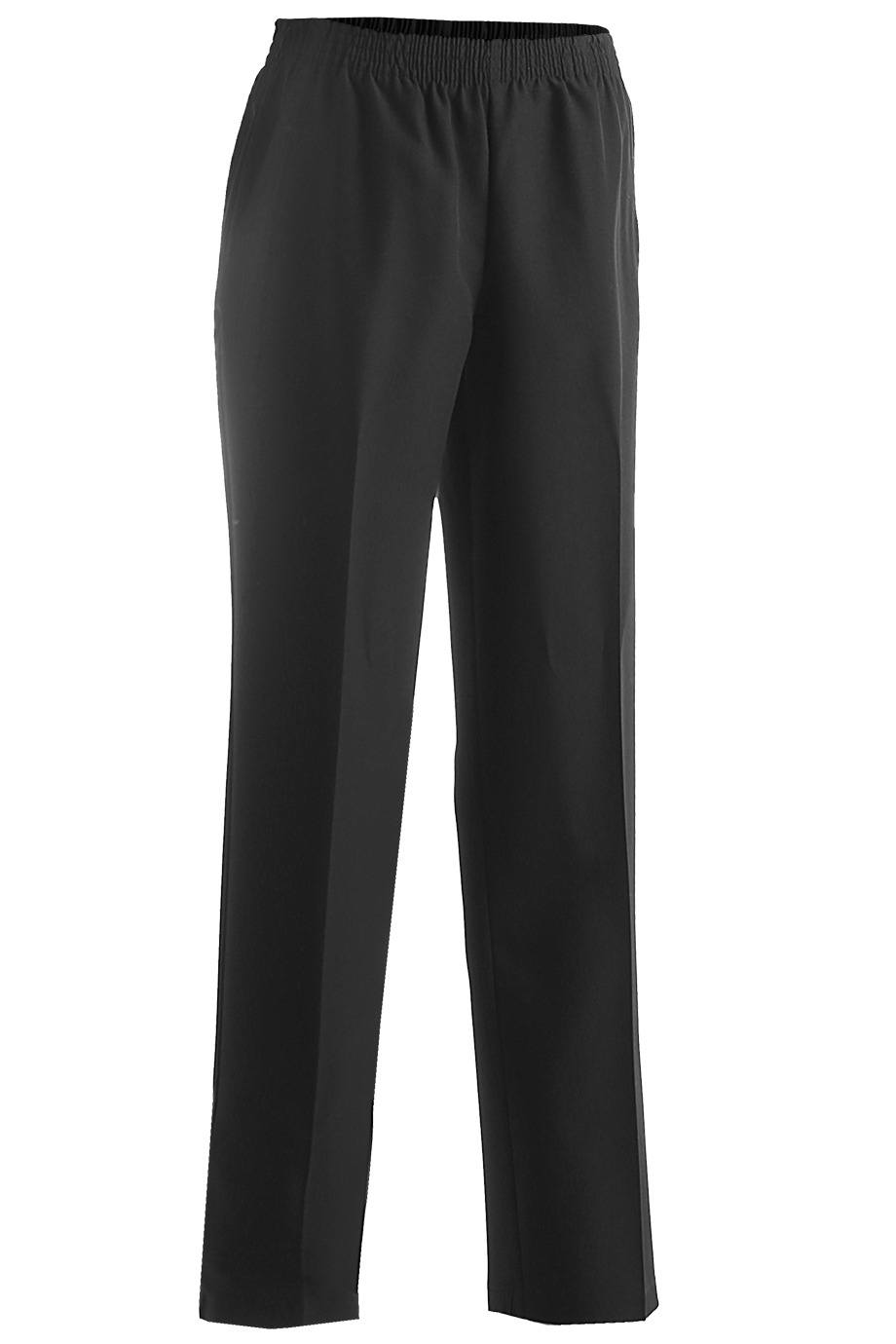 elastic waist school uniform pants