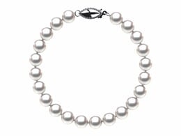 6.5 to 7mm White Freshwater Pearl Bracelet