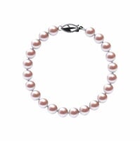 6.5 x 7mm Lavender Freshwater Pearl Bracelet