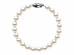 6.5 x 7mm Light Cream Freshwater Pearl Bracelet
