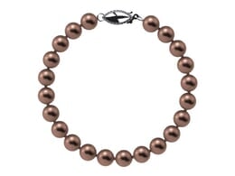 6.5 x 7mm Mocha Freshwater Pearl Bracelet