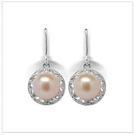 Amira Dangle a Freshwater Cultured Pearl Earring
