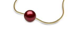 Cranberry Slider Pendant