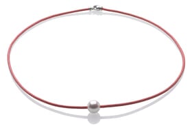 Pearl and Cord Necklace
