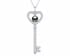 Key to Her Heart Pave Pendant