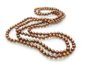 60 Inch Mocha Pearl Rope