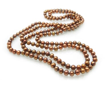 60 Inch Mocha Pearl Rope