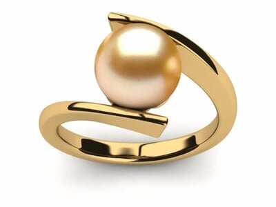 golden-pearl-ring-ionic-style