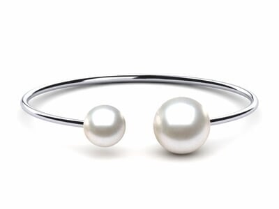 South Sea Pearl Bangle Bracelet