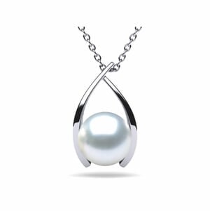 White South Sea Pearl Classic Wish Pendant