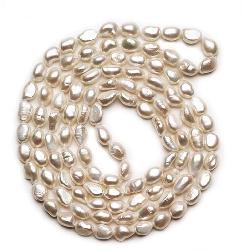 9 x 10mm Baroque Rope 60"