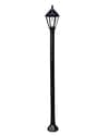 Gama Sonic Polaris Solar Lamp Post - Black