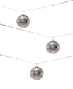 Metallic Marrakesh Silver Droplet Solar String Light