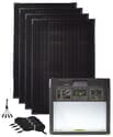 Goal Zero Yeti 3000 Lithium Solar Generator Kit with 4 Boulder 100 Watt Solar Panels - V2 with Wi-fi