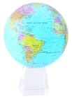 8.5" Blue Ocean MOVA Globe with Large Crystal Base