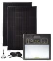 Goal Zero Yeti 3000 Lithium Solar Generator Kit with 2 Boulder 100 Watt Solar Panels - V2 with Wi-fi