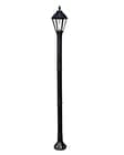 Gama Sonic Polaris Solar Lamp Post - Black