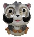 Solar Garden Pals Raccoon Set of 2, Solar decor for areas outside your home