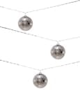 Metallic Marrakesh Silver Droplet Solar String Light