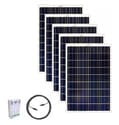 5 Panel - 500 Watt Expansion Kit for the Earthtech Products Ultimate Solar Generator Kit