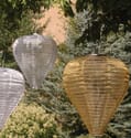 Silk Effects Solar Lanterns - TearDrop