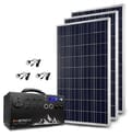 Inergy Apex Lightweight Silver Portable Solar Generator Kit