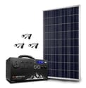 Inergy Apex Lightweight Bronze Portable Solar Generator Kit