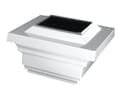Regal White Solar Post Cap for 4x4 Posts