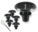 5 Piece Solar Deck Light Set