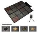 100 Watt Portable 12V Solar Charger with 7 Amp Charge Controller - Military Grade