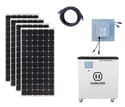 Humless - Earthtech 6.5 kWh Home Power Solar Generator Kit with 1,320 Watts of Solar