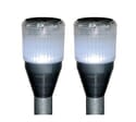 2pk Dock Edge Solar Dock Lights - For Fresh Water Use