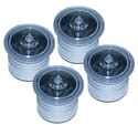 4 Pack Solar Dock Dots for 1 3/8" Holes Salt Water Rated for Nautical Docks & Decks