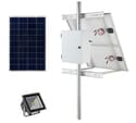Earthtech Products Solar Sign & Landscape Light Kit - 1 Light (800 Lumens), 100W Solar Panel, 55 Ah Battery