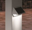 Classy Deck and Wall Light Available in White, Copper or Black