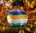 Soji Solar Lantern Celestial Stripe