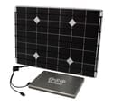 Voltaic DIY Solar Charger Kit for Laptops & Tablets - 17 Watt Solar Panel with V72 Universal Laptop Battery