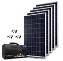 Inergy Apex Lightweight Gold Portable Solar Generator Kit