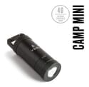 VSSL Camp Supplies Mini - Waterproof LED Flashlight and Adventure Kit in Black
