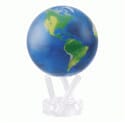 Mova Globe - 4.5" Rotating Globe - Natural Earth
