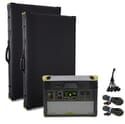Goal Zero Yeti 1400 Lithium Portable Generator Kit with Maximum Solar Capacity - 2 Boulder 200 Briefcases - V2 with Wi-fi