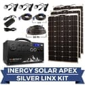 Inergy Apex Silver Linx Lightweight Solar Generator Kit