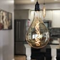 Oversized Classic Battery Operated Vintage LED Light