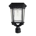 Gama Sonic Colonial Solar Post Light with 3 Inch Fitter