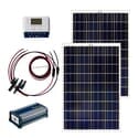Grape Solar 200-Watt Off-Grid Solar Kit for Homes, Cabins, Boats and RVs