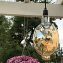 Oversized Oval Battery Operated Vintage LED Light