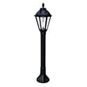 Gama Sonic Polaris Solar Bollard Light - Black